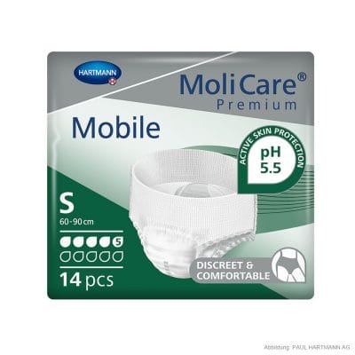 MoliCare Premium Mobile 5 Tropfen Inkontinenzslips Gr. S (14 Stck.)