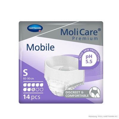 MoliCare Premium Mobile 8 Tropfen Inkontinenzslips Gr. S (14 Stck.)