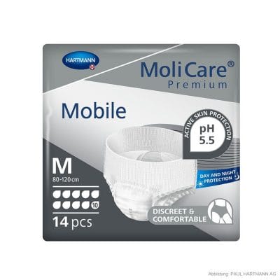 MoliCare Premium Mobile 10 Tropfen Inkontinenzslips Gr. M (14 Stck.)