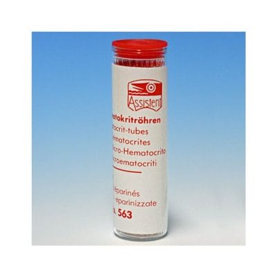 Einmal-Mikro-Haematokritkapillaren 75 mm, heparinisiert (100 Stck.)