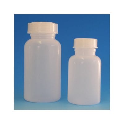 Weithalsflasche PE-LD 250 ml mit Schraubverschluss