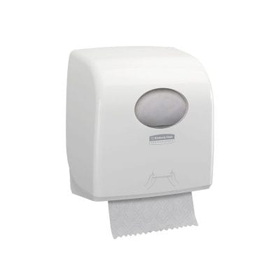 AQUARIUS Slimroll Rollenhandtuchspender Kunststoff, weiß 32,4 x 29,7 x 19,2 cm