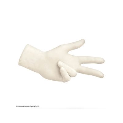 Sentina Ambidextrous U.-Handschuhe PF Latex, unsteril Gr. 6 – 7 S (100 Stck.)