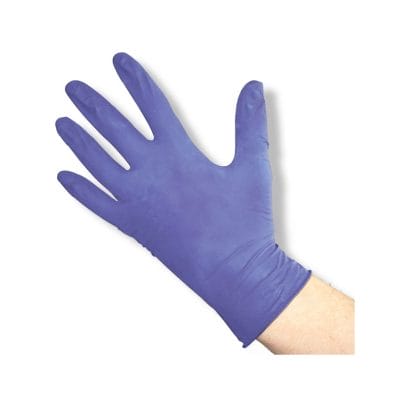 Nitril U.-Handschuhe violett, Gr. M unsteril puderfrei (100 Stck.)