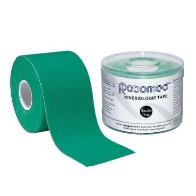 Kinesiologie-Tape ratiomed 5 m x 5 cm, grün (1 Rl.)