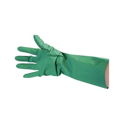 Chemikalienschutzhandschuhe Nitril Gr. M/8, grün