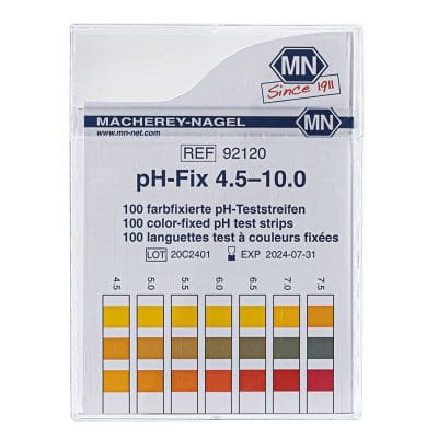 pH-Fix Indikatorstäbchen 4,5 – 10,0 (100 T.)
