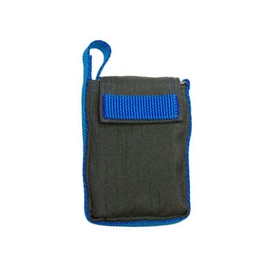 Tasche für Langzeitblutdruckmessgerät, schwarz/blau