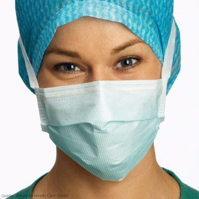 Barrier Surgine II OP-Maske Anti-Fog, hypoallergen, blau (60 Stck.)