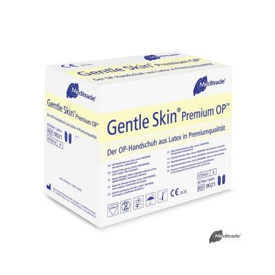 Gentle Skin Premium OP-Handschuhe Latex, PF, steril, Gr. 8,5 (50 Paar)