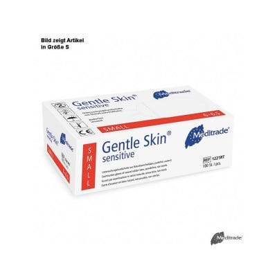 Gentle Skin sensitive U.-Handschuhe Latex, PF,  Gr. S, unsteril (100 Stck.)