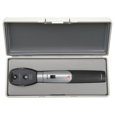 mini 3000 Ophthalmoskop-Set 2,5 V LED schwarz, mit Batteriegriff mini 3000