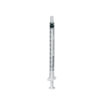 Omnifix 100 Solo Insulinspritzen 1 ml U-100 (100 Stck.)