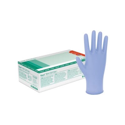 Vasco Nitril Soft blue U.-Handschuhe, PF, Gr. XS, unsteril (200 Stck.)