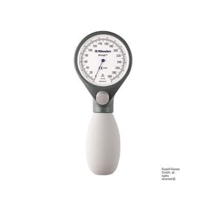ri-san Blutdruckmessgerät Ø 64 mm Kunststoff schiefergrau, 1-Schlauch,
