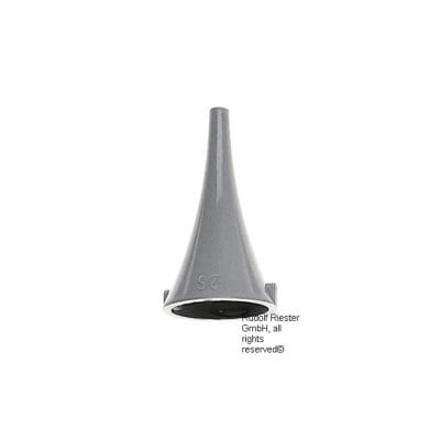 Einmal-Ohrtrichter, Ø 2,5 mm, grau (100 Stck.)