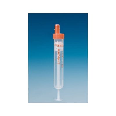 S-Monovetten 9 ml, 92 x 16 mm, Lithium-Heparin, steril (50 Stck.)