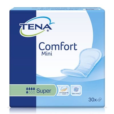 TENA Comfort Mini Super lindgrün, Inkontinenzeinlagen (6 x 30 Stck.)