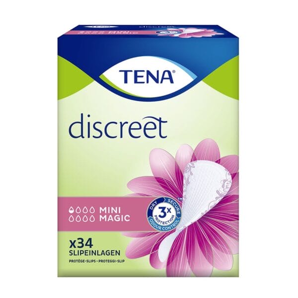 TENA Discreet Mini Magic, Inkontinenzeinlagen (6 x 34 Stck.)