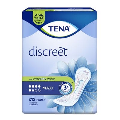 TENA Lady Discreet Maxi, Inkontinenzeinlagen (12 x 12 Stck.)