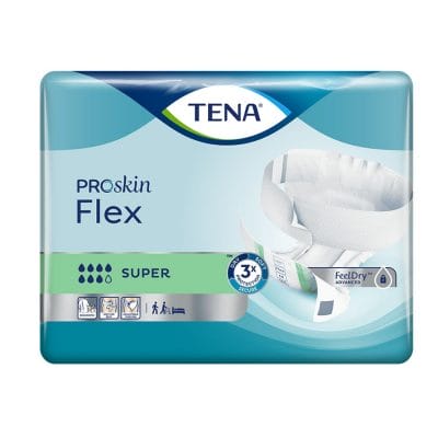 TENA Flex Super XL grün, #724980# Inkontinenzeinlagen (3 x 30 Stck.)