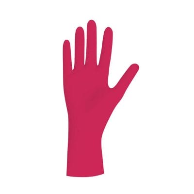 Red Pearl Nitril U.-Handschuhe Gr. L unsteril puderfrei rot (100 Stck.)