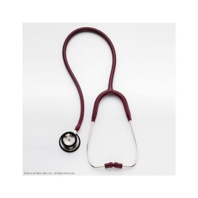Professional Stethoskop 71 cm (28'') burgunderrot, für Erwachsene