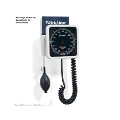 767 Blutdruckmessgerät, Wandmodell mit FlexiPort-Manschette für Erwachsene