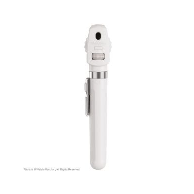 Pocket LED Ophthalmoskop perlweiß, inkl. Handgriff