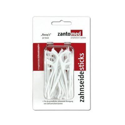 Zantomed flossy´s Zahnseidesticks, 30 Stk.