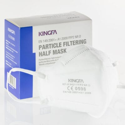 KingFa FFP2 Maske CE0598 Farbe Weiss – 10er verpackt