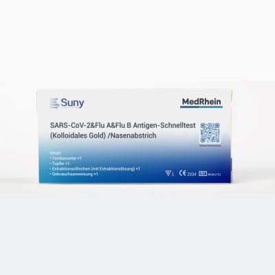 MedRhein Suny SARS-CoV-2&Flu A&Flu B Antigen Selbsttest CE2934 (2)