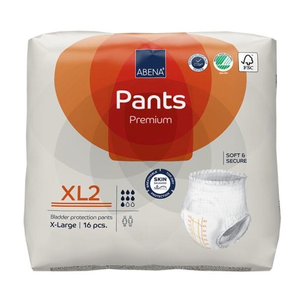 Abena Pants XL2, Premium Inkontinenz- Pants (16 Stck.)