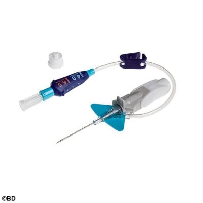BD Nexiva Diffusics, geschlossenes IV- Kathetersystem 22 G, 1,65 x 25 mm, blau