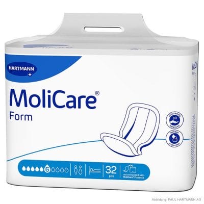 MoliCare Form 6 Tropfen Inkontinenzeinlagen (32 Stck.)
