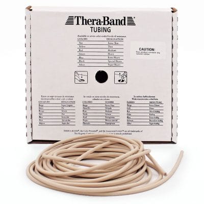 TheraBand Tubing 7,5 m, extra leicht – beige
