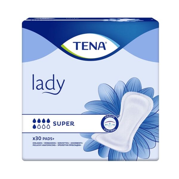 TENA Lady Super, Inkontinenzeinlagen (6 x 30 Stck.)