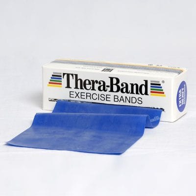 TheraBand 12,8 cm x 5,5 m, extra stark – blau