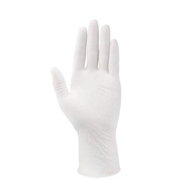 COMFORT Latex U.-Handschuhe Gr. M unsteril puderfrei weiß (100 Stck.)