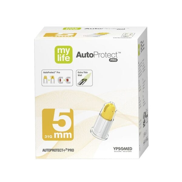 mylife Clickfine AutoProtect PRO 5 mm, 31G / 0,25 mm (100 Stck.)