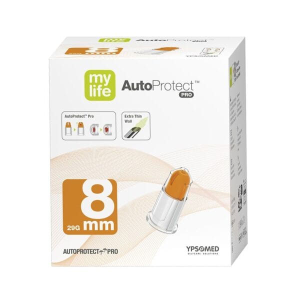 mylife Clickfine AutoProtect PRO 8 mm, 29G / 0,33 mm (100 Stck.)